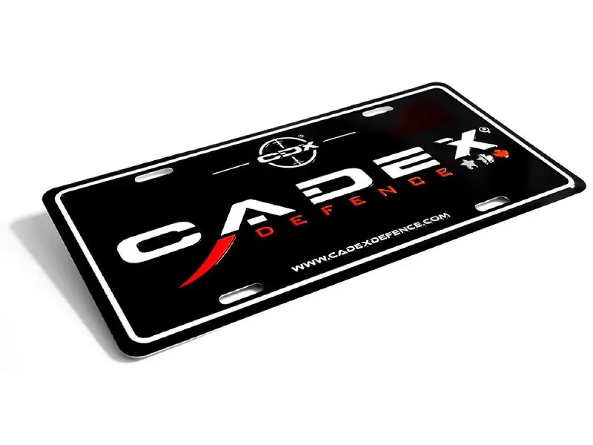 cadex-defence-plaque-voiture-alu-collection-30x15-cm image 2