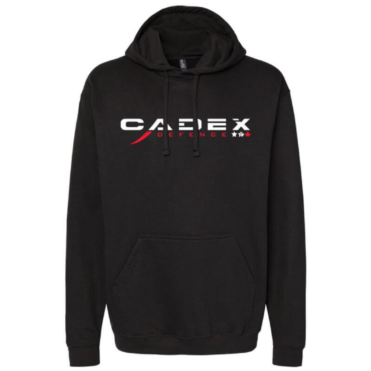 cadex-hoodies-sweat-noir-coton-brod image 1