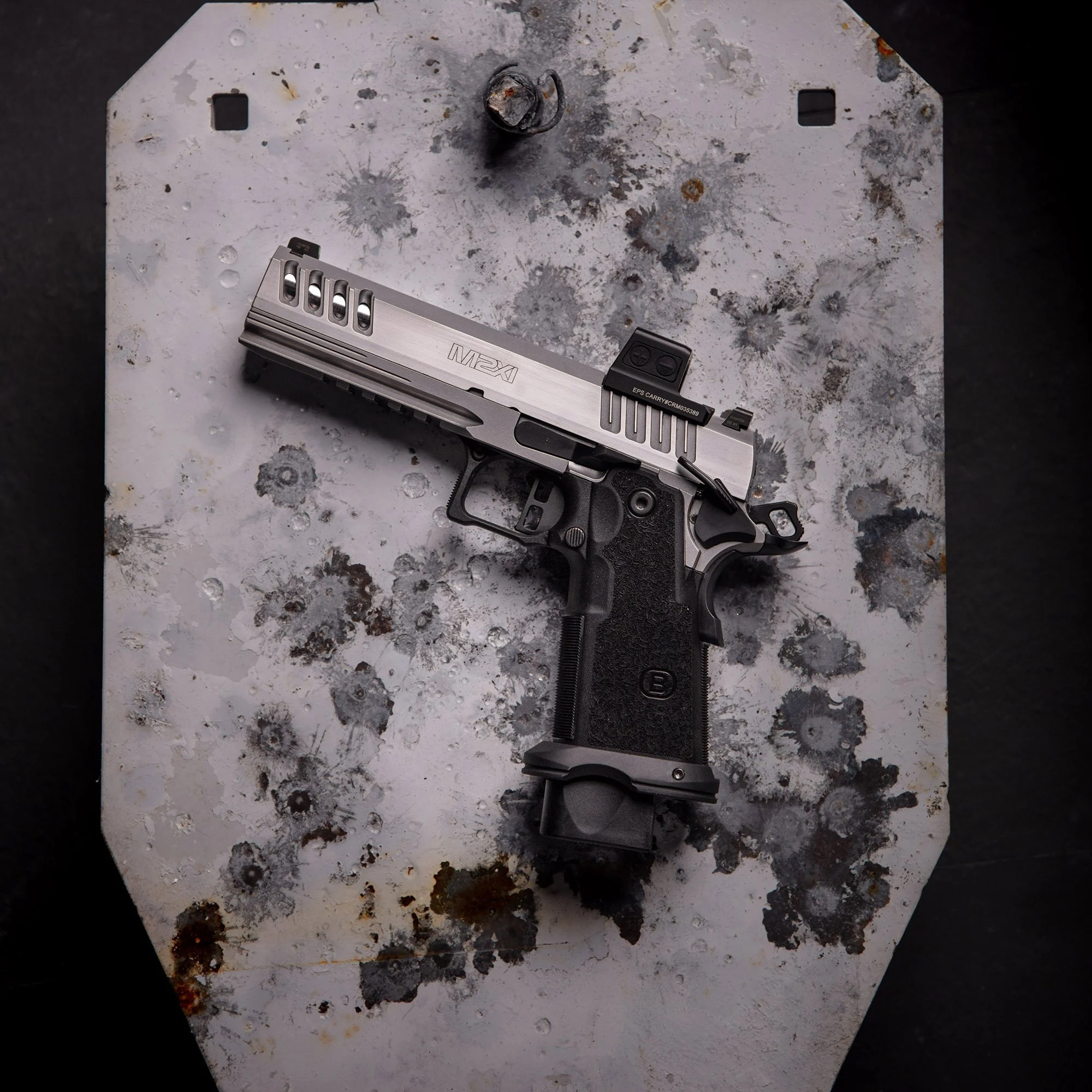bersa-m2xi-stainless-pistolet-semi-auto-inox-5-pouces image 2