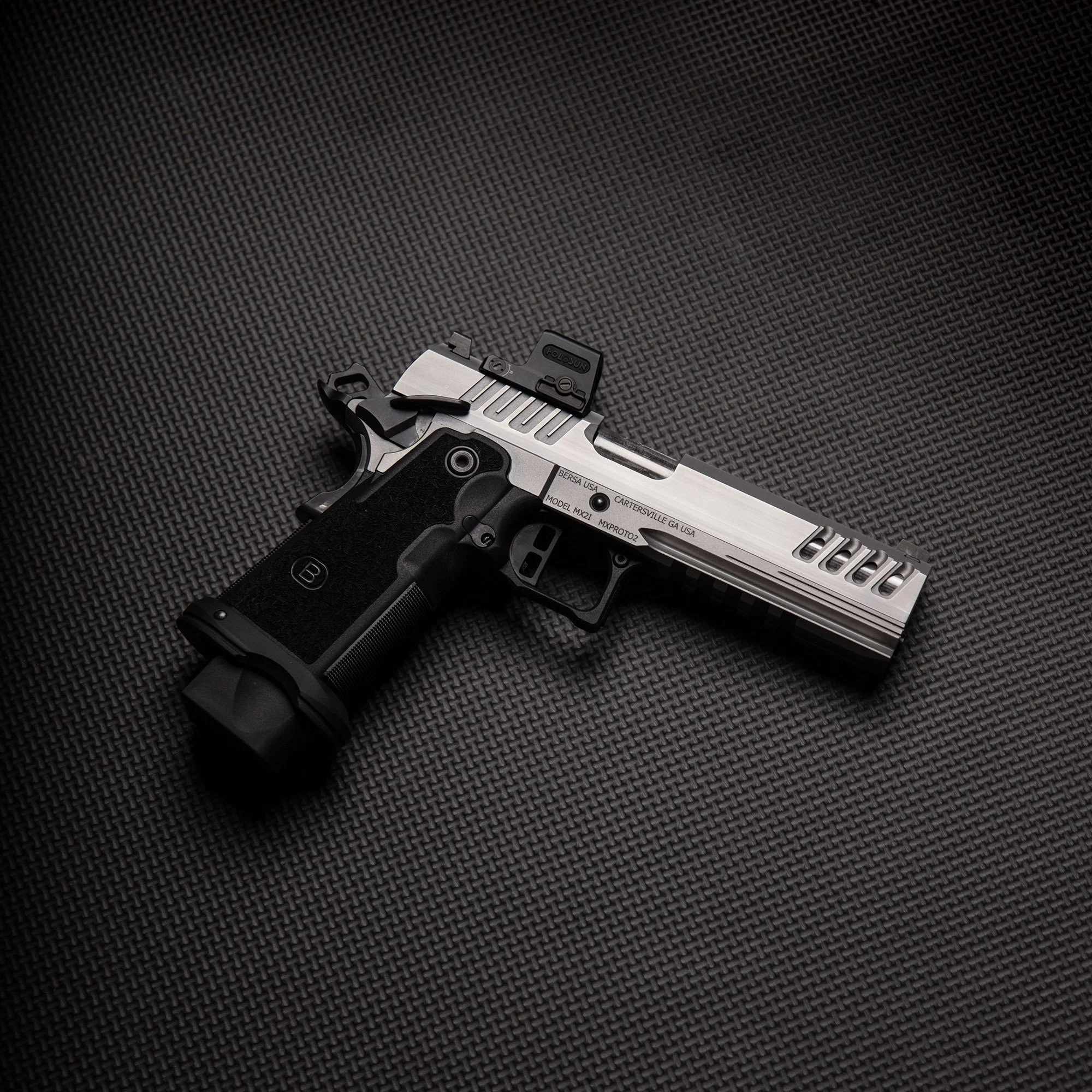 bersa-m2xi-stainless-pistolet-semi-auto-inox-5-pouces image 3