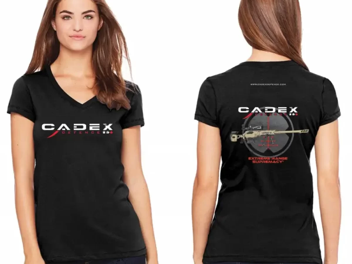 cadex-defence-t-shirt-femme-noir-coton-polyester image 2