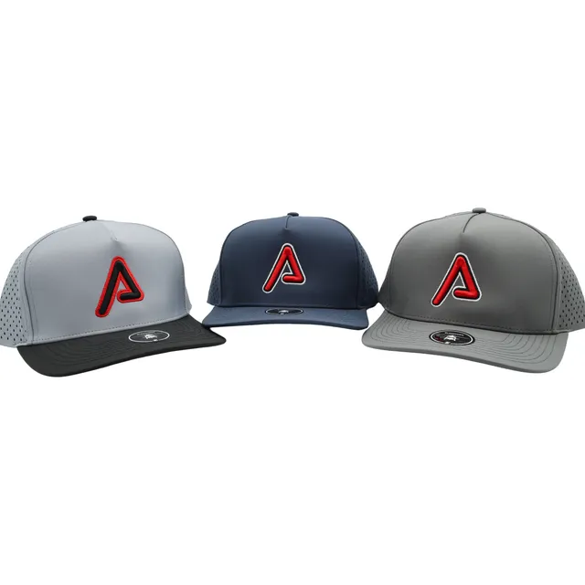 agency-arms-casquette-logo-a-gris-fonc-snapback-5-panneaux image 1