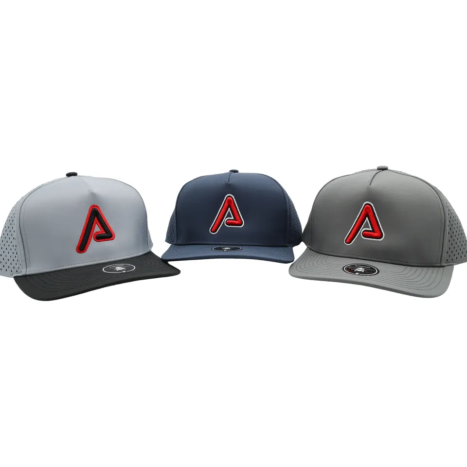 agency-arms-casquette-logo-a-gris-fonc-snapback-5-panneaux image 1