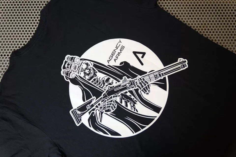 agency-arms-m4-reaper-t-shirt-noir-standard-coton image 1