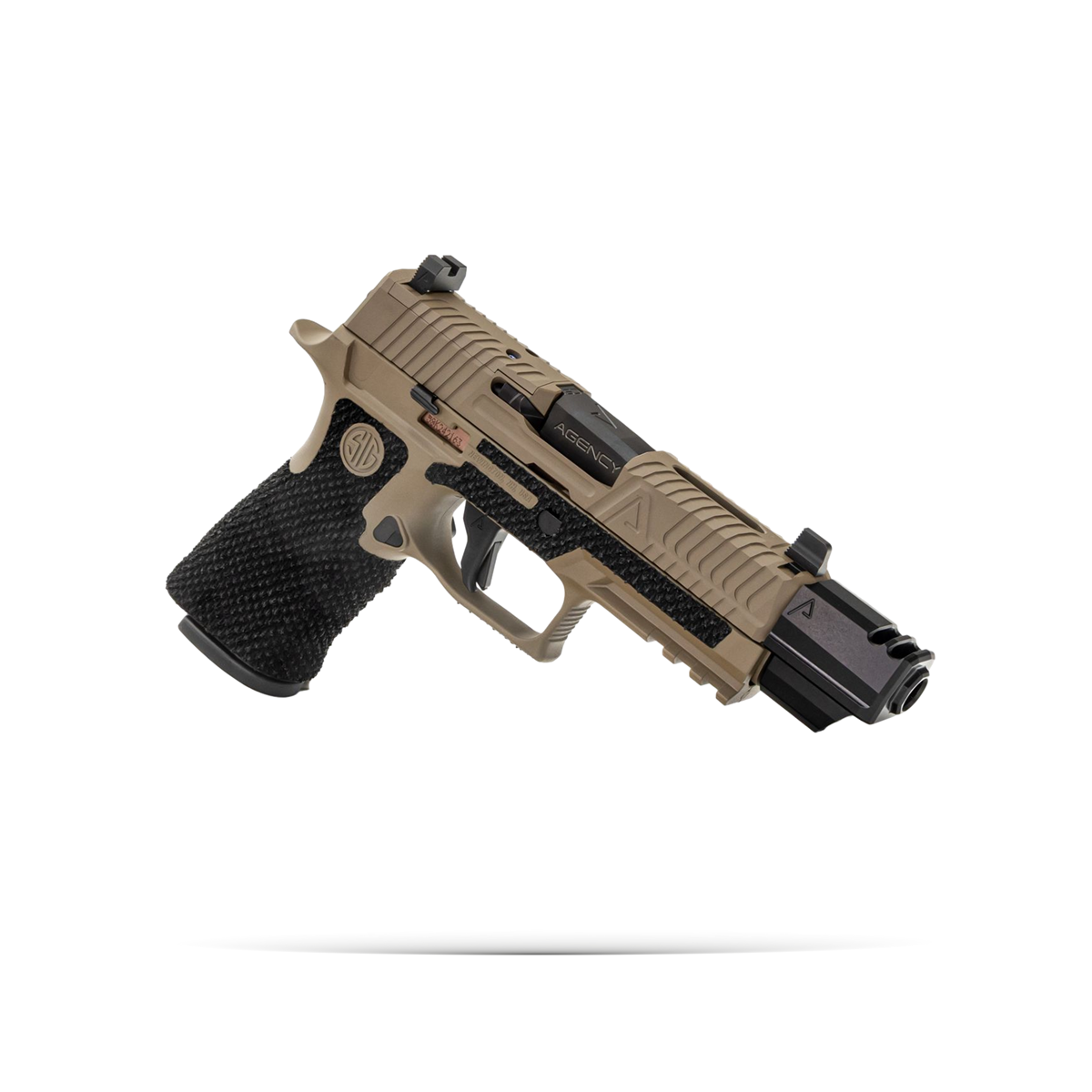 agency-arms-p320-hybrid-fde-pistolet-aos-compensateur-17cps image 1