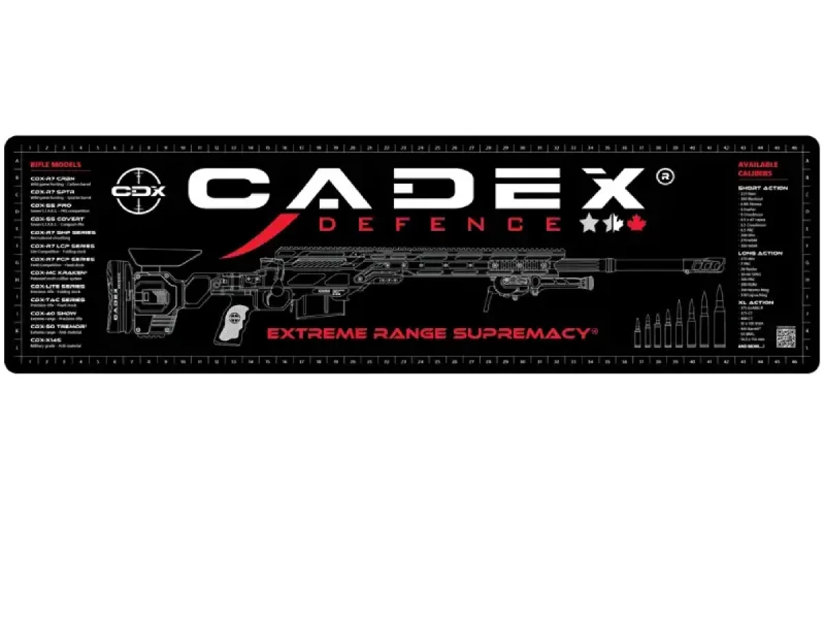 cadex-tapis-de-nettoyage-carabine-48-x14-antid-rapant-noir image 2