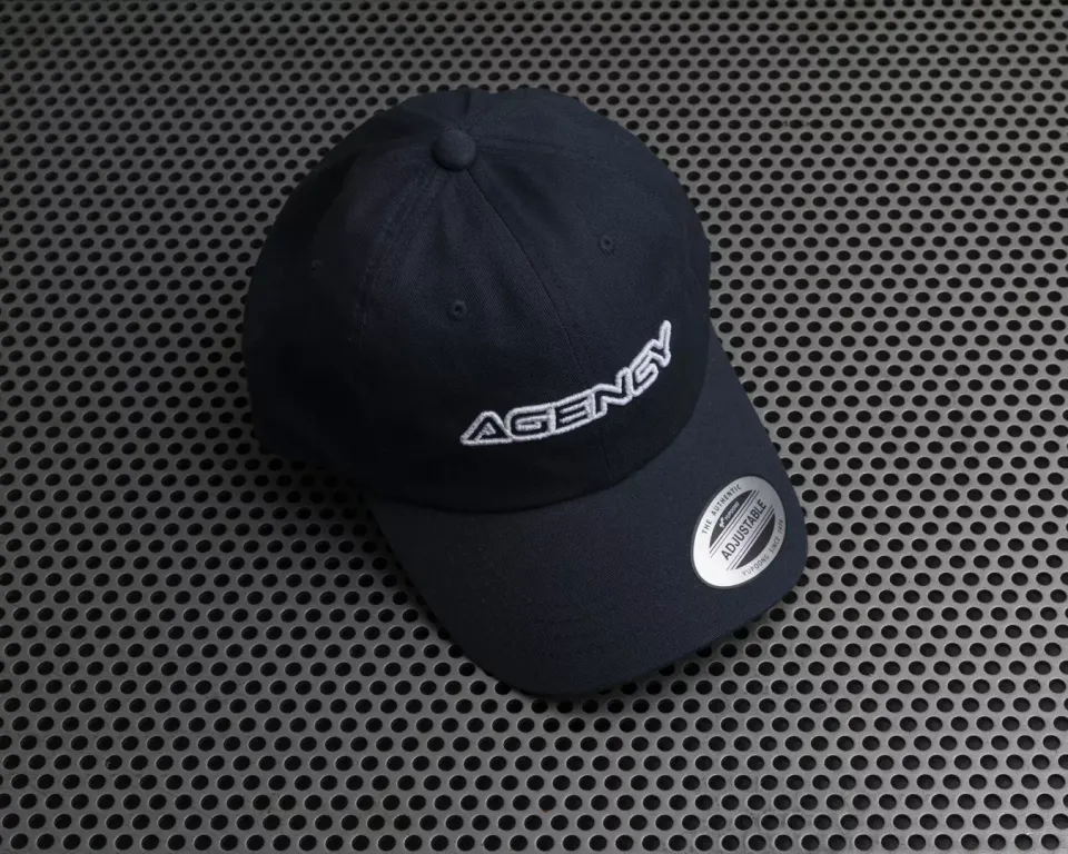 agency-arms-spd-casquette-dad-hat-navy-coton-brod image 1