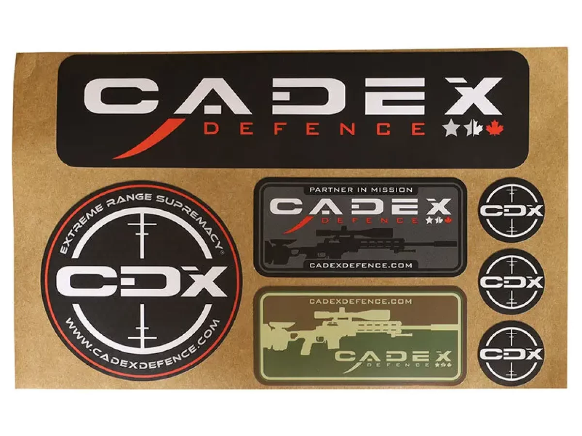 cadex-defence-planche-stickers-vinyle-7-autocollants-logos image 2