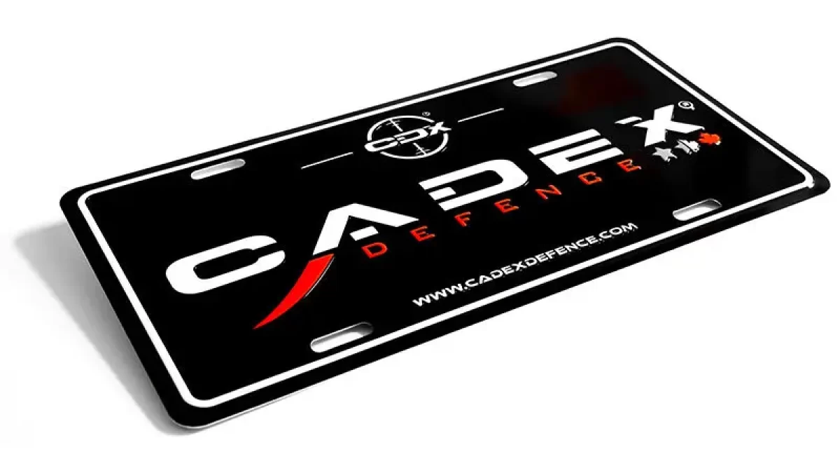cadex-defence-plaque-voiture-alu-collection-30x15-cm image 3