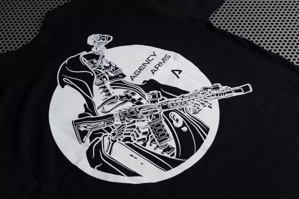 agency-arms-classified-reaper-t-shirt-noir-standard-coton image 1