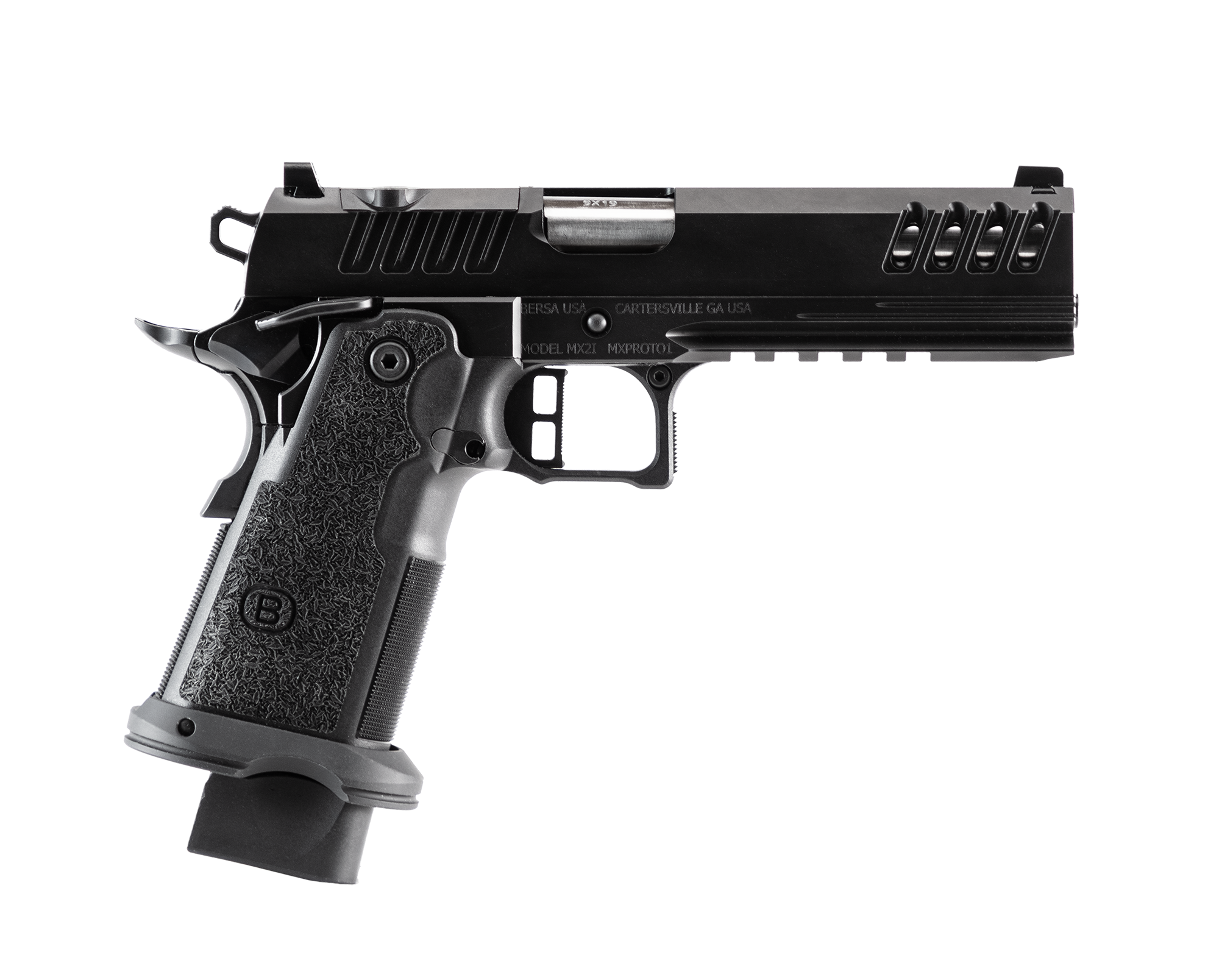 bersa-m2xi-m2xi-black-pistolet-1911-double-colonne-inox image 1