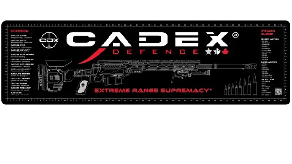 cadex-tapis-de-nettoyage-carabine-48-x14-antid-rapant-noir image 3