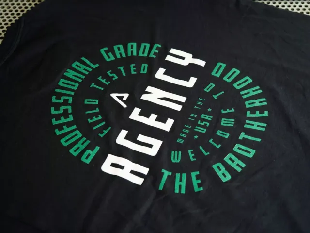 agency-arms-brotherhood-t-shirt-noir-coton image 1