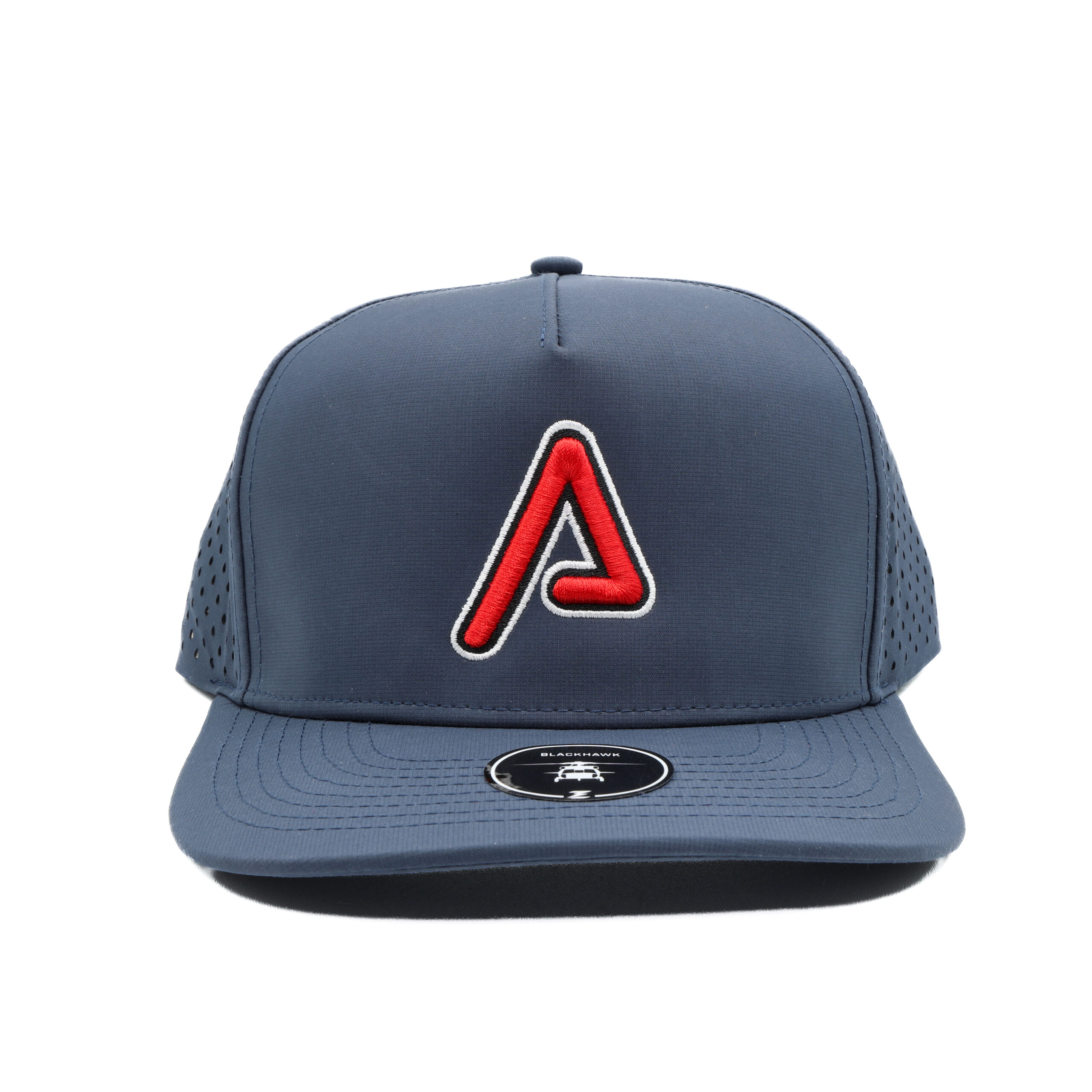 agency-arms-casquette-logo-a-gris-fonc-snapback-5-panneaux image 2