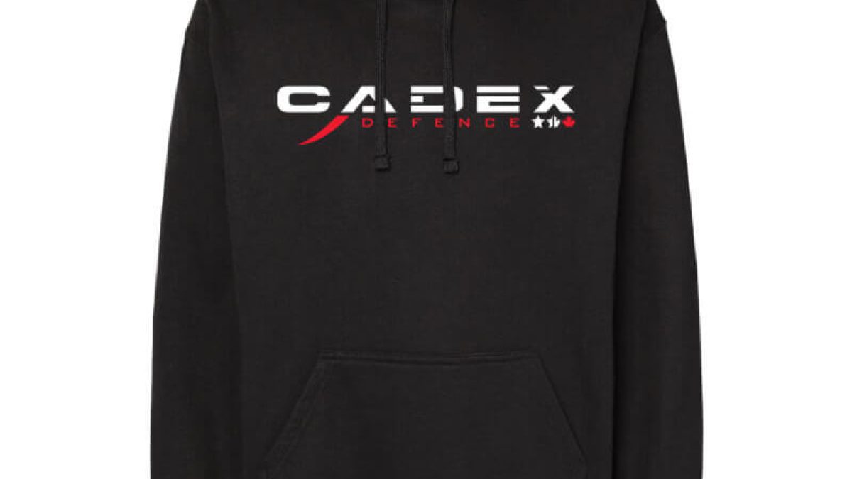 cadex-hoodies-sweat-noir-coton-brod image 3