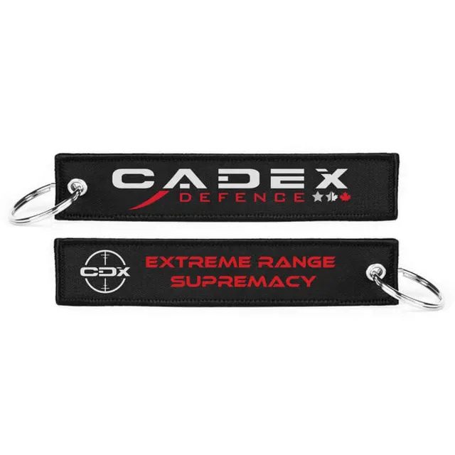 cadex-key-tags-porte-cl-s-tiss-noir-5-pouces image 1